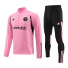 Inter Miami CF Quarter Zip Ensemble Sweat d'Entraînement 2023-24 Rose Pour Homme